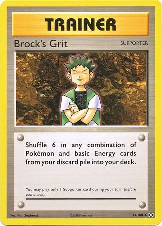 Evolutions - 074/108 - Brock's Grit