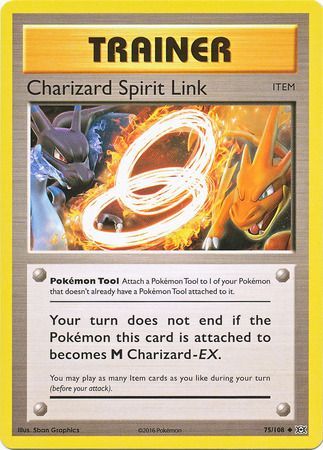 Evolutions - 075/108 - Charizard Spirit Link