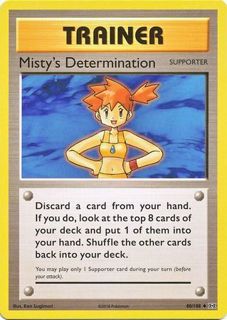 Evolutions - 080/108 - Misty's Determination