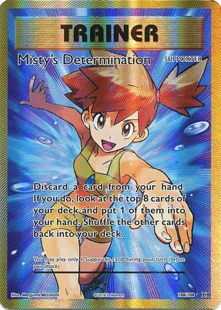 Evolutions - 108/108 - Misty's Determination