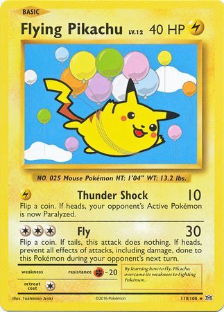Evolutions - 110/108 - Flying Pikachu