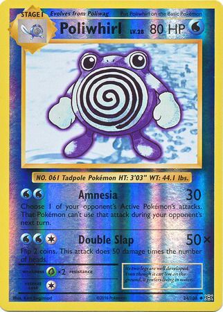 Evolutions - 024/108 - Poliwhirl - Reverse Holo