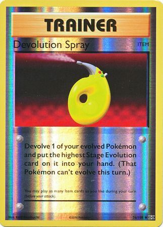 Evolutions - 076/108 - Devolution Spray - Reverse Holo