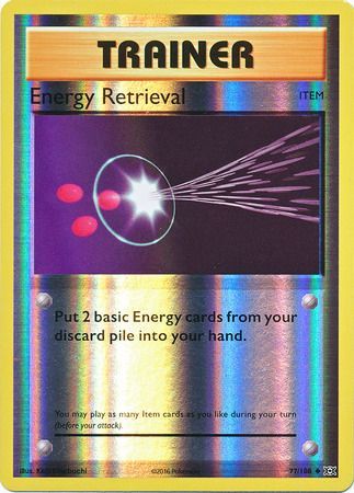 Evolutions - 077/108 - Energy Retrieval - Reverse Holo