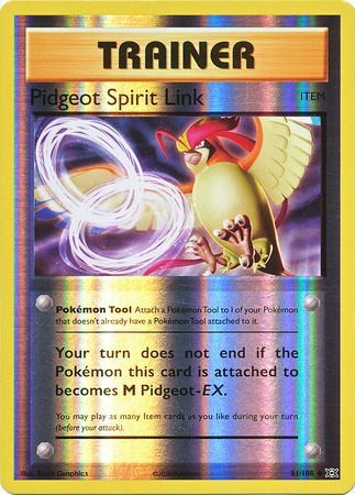 Evolutions - 081/108 - Pidgeot Spirit Link - Reverse Holo