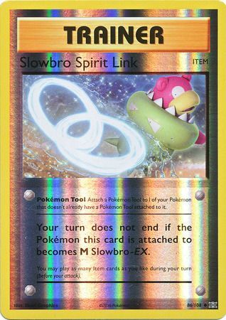 Evolutions - 086/108 - Slowbro Spirit Link - Reverse Holo