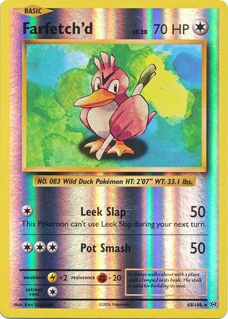 Evolutions - 068/108 - Farfetch'd - Reverse Holo