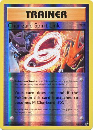 Evolutions - 075/108 - Charizard Spirit Link - Reverse Holo