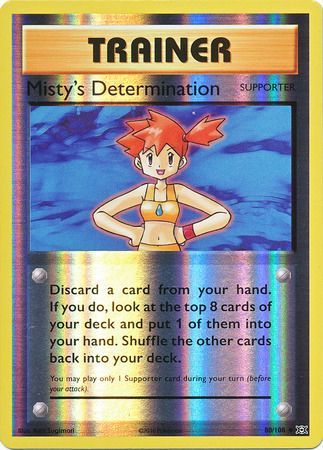 Evolutions - 080/108 - Misty's Determination - Reverse Holo