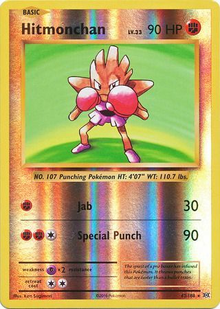 Evolutions - 062/108 - Hitmonchan - Reverse Holo