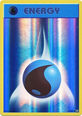 Evolutions - 093/108 - Water Energy - Reverse Holo