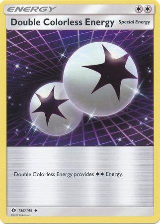 Sun & Moon - 136/149 - Double Colorless Energy