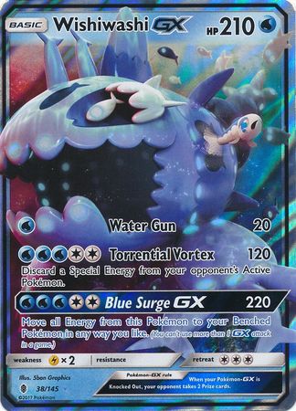 Guardians Rising - 038/145 - Wishiwashi GX