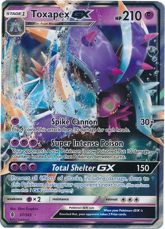 Guardians Rising - 057/145 - Toxapex GX