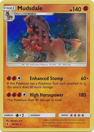 Guardians Rising - 076/145 - Mudsdale - Holo