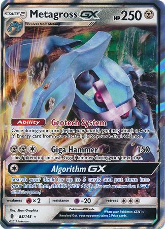 Guardians Rising - 085/145 - Metagross GX