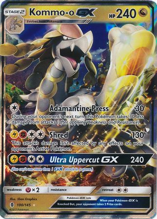 Guardians Rising - 100/145 - Kommo-o GX