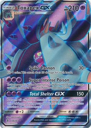 Guardians Rising - 136/145 - Toxapex GX