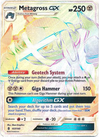 Guardians Rising - 157/145 - Metagross GX