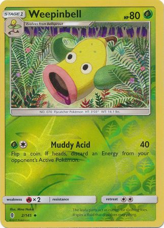 Guardians Rising - 002/145 - Weepinbell - Reverse Holo