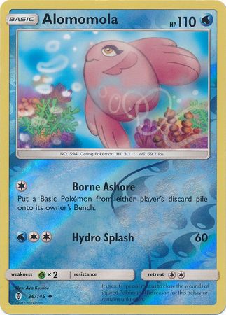 Guardians Rising - 036/145 - Alomomola - Reverse Holo