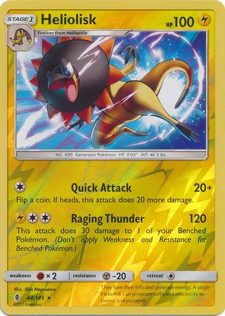 Guardians Rising - 044/145 - Heliolisk - Reverse Holo