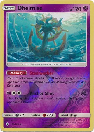 Guardians Rising - 059/145 - Dhelmise - Reverse Holo