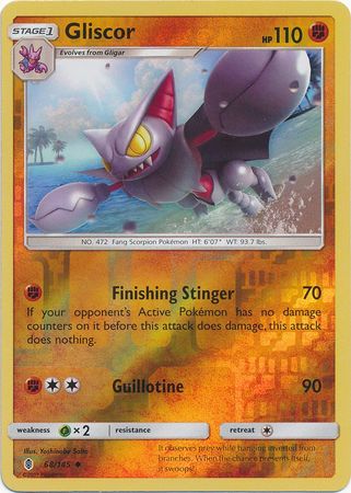 Guardians Rising - 068/145 - Gliscor - Reverse Holo