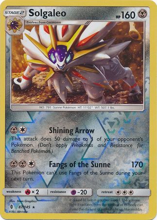 Guardians Rising - 087/145 - Solgaleo - Reverse Holo