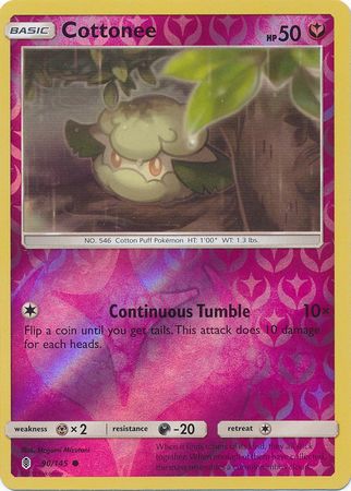 Guardians Rising - 090/145 - Cottonee - Reverse Holo