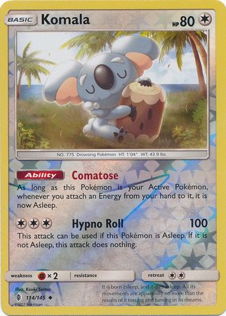 Guardians Rising - 114/145 - Komala - Reverse Holo