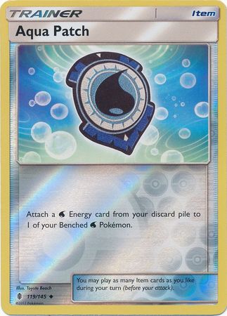 Guardians Rising - 119/145 - Aqua Patch - Reverse Holo