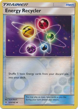 Guardians Rising - 123/145 - Energy Recycler - Reverse Holo