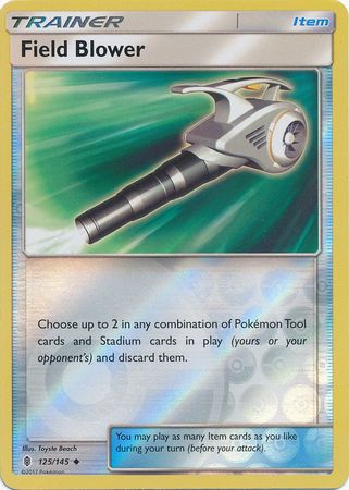 Guardians Rising - 125/145 - Field Blower - Reverse Holo