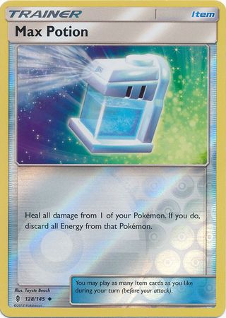 Guardians Rising - 128/145 - Max Potion - Reverse Holo