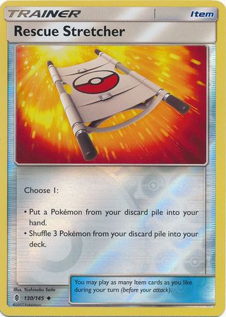 Guardians Rising - 130/145 - Rescue Stretcher - Reverse Holo