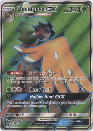 Black Star Promos - SM37 - Decidueye GX