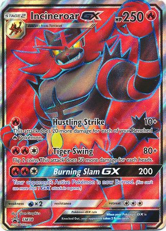 Black Star Promos - SM38 - Incineroar GX