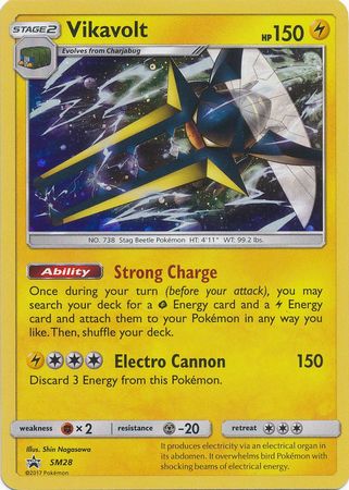 Black Star Promos - SM28 - Vikavolt - Holo