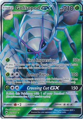 Burning Shadows - 129/147 - Golisopod GX