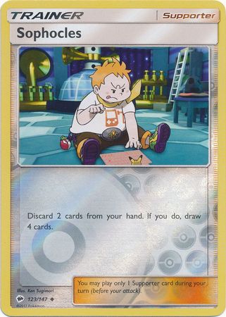 Burning Shadows - 123/147 - Sophocles - Reverse Holo