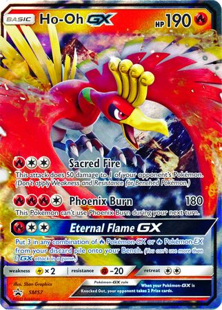 Black Star Promos - SM57 - Ho-Oh GX