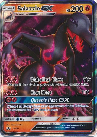 Black Star Promos - SM63 - Salazzle GX