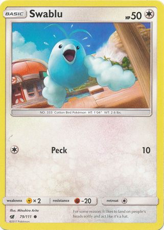 Crimson Invasion - 079/111 - Swablu