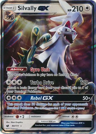 Crimson Invasion - 090/111 - Silvally GX