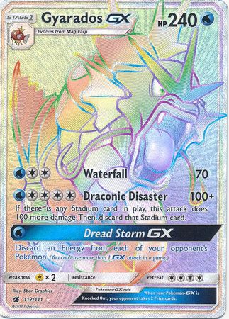 Crimson Invasion - 112/111 - Gyarados GX