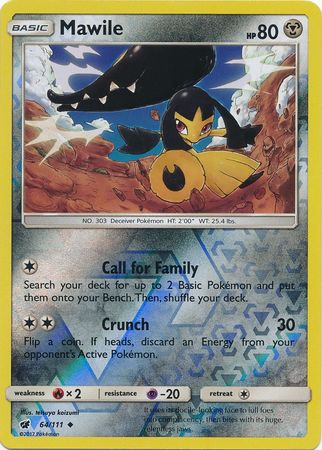 Crimson Invasion - 064/111 - Mawile - Reverse Holo