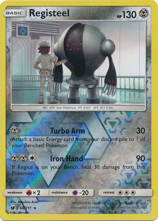 Crimson Invasion - 068/111 - Registeel - Reverse Holo