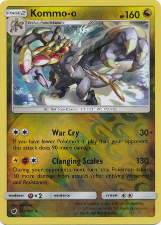 Crimson Invasion - 077/111 - Kommo-o - Reverse Holo