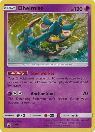 Black Star Promos - SM53 - Dhelmise - Holo